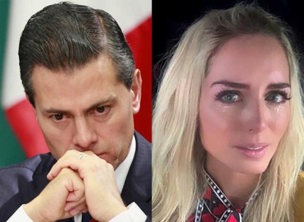 Tania Ruiz y Enrique Peña Nieto