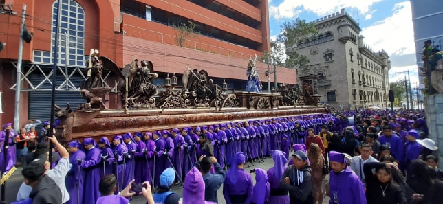 Jesús Nazareno de la Justicia recorre el Centro Histórico