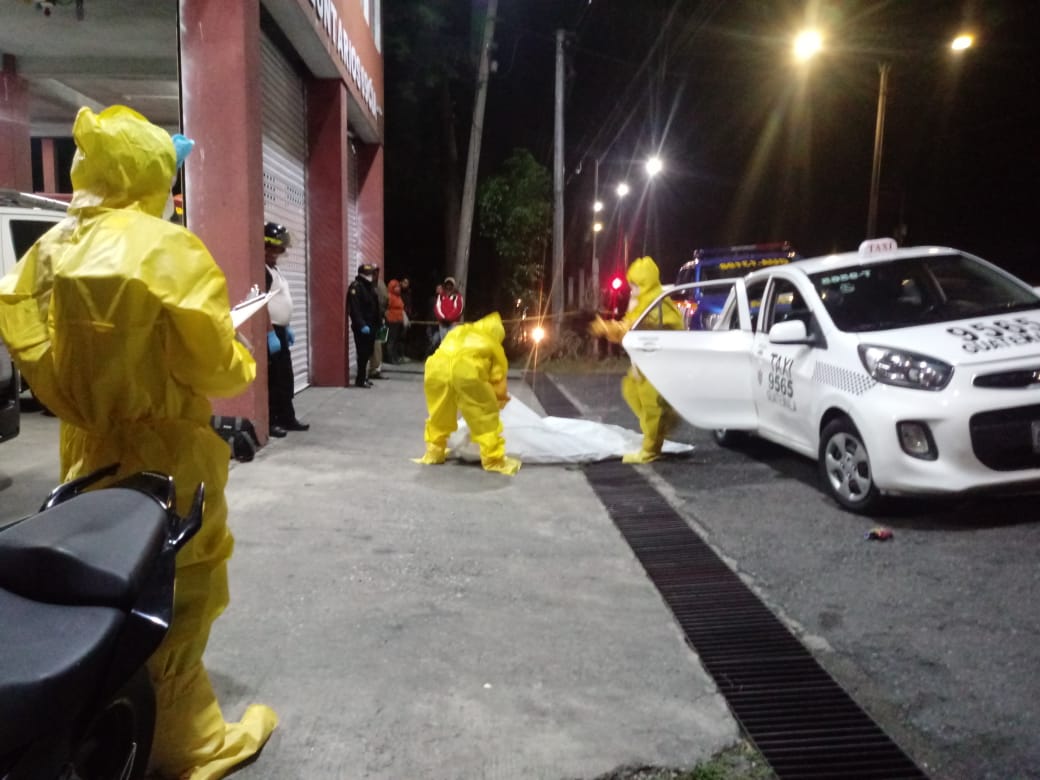 IGSS sobre muerte de mujer dentro de taxi