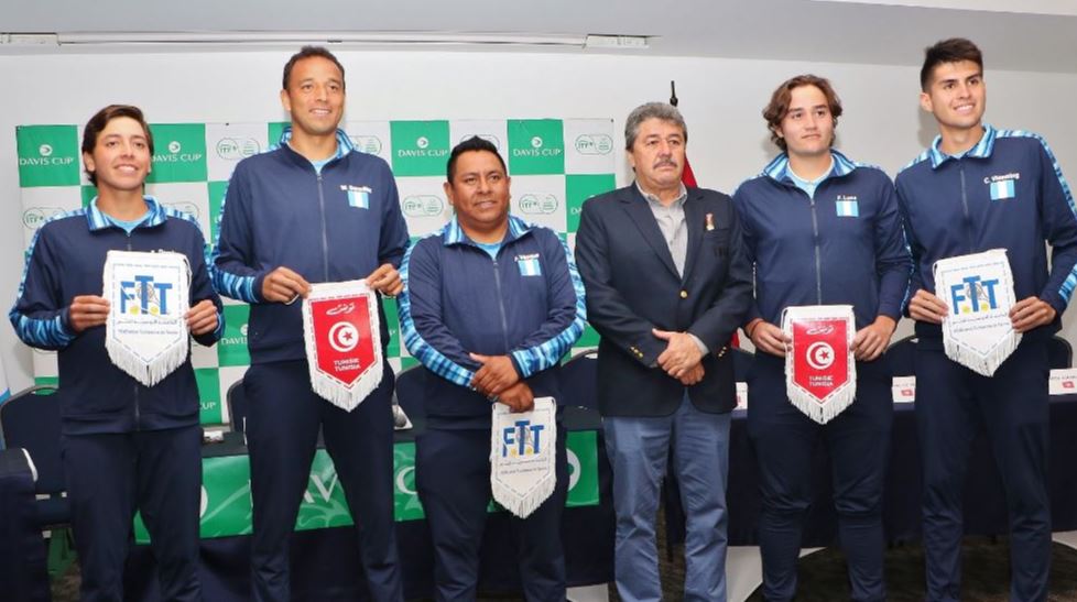 Guatemala apuesta a sus mejores raquetas para llegar al Grupo Mundial II de Copa Davis 