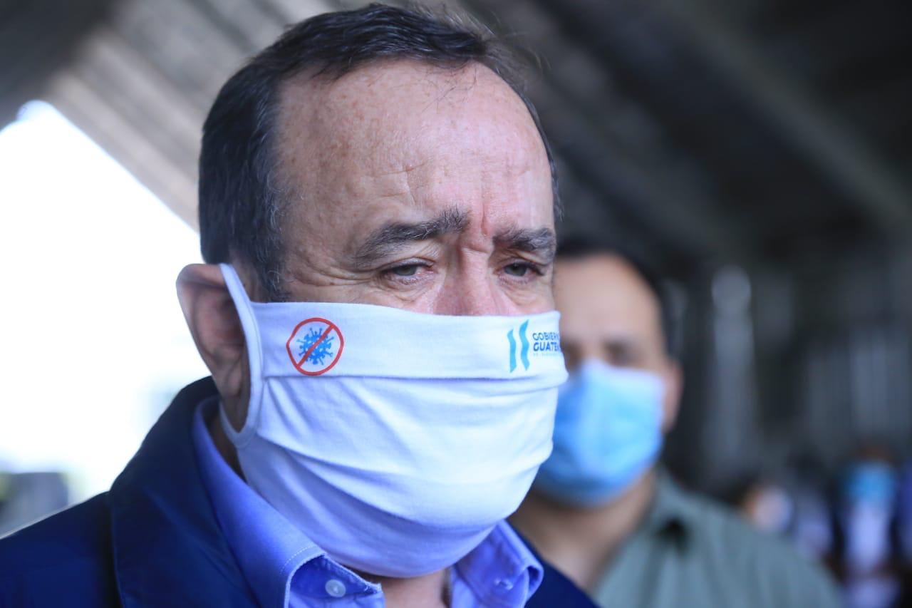 Presidente Alejandro Giammattei emergencia coronavirus