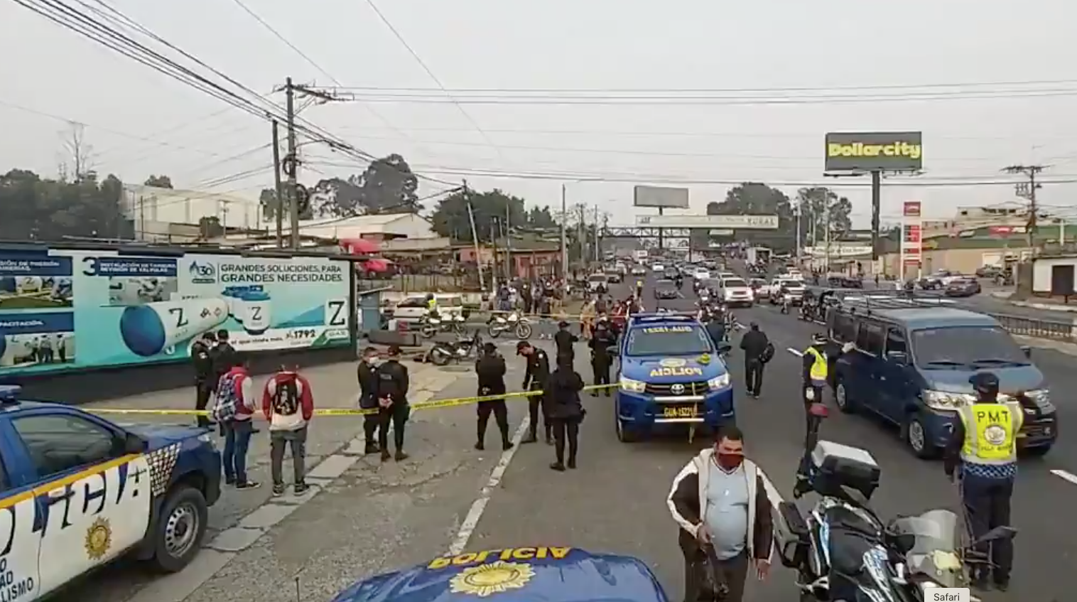 Ataque armado en la ruta al Pacífico deja a motorista muerto