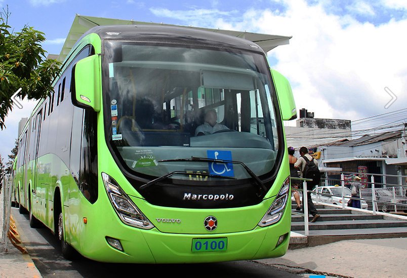 Realizan marcaje de distanciamiento entre personas en estaciones del Transmetro