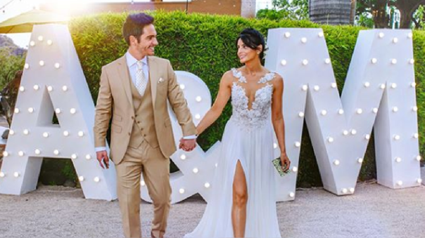 Aislinn Derbez y Mauricio Ochmann