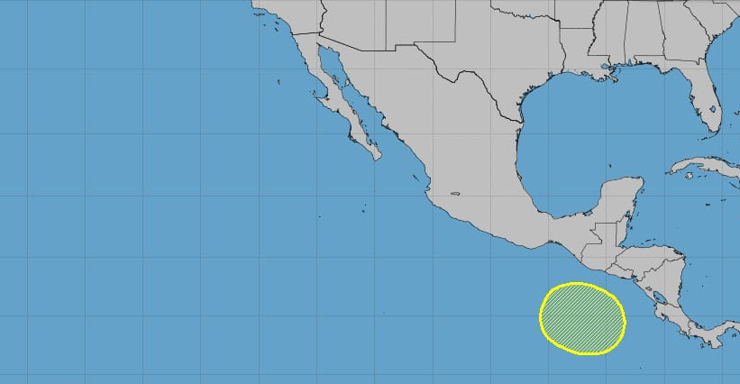 Pronostican incremento de lluvia para esta semana por sistema de baja presión