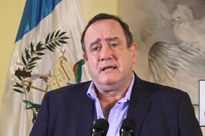 Presidente Alejandro Giammattei