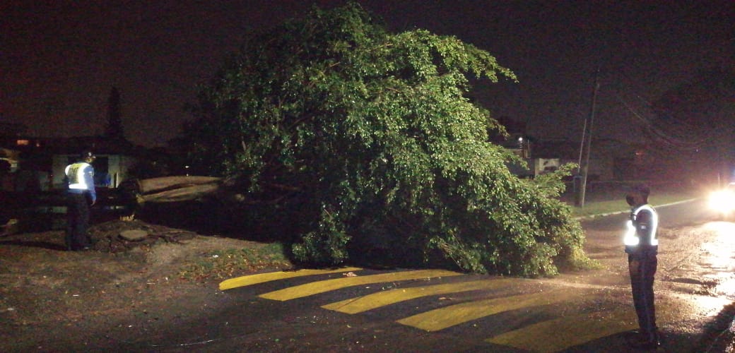 Lluvia y vientos provocaron destrozos en Villa Nueva y San Miguel Petapa