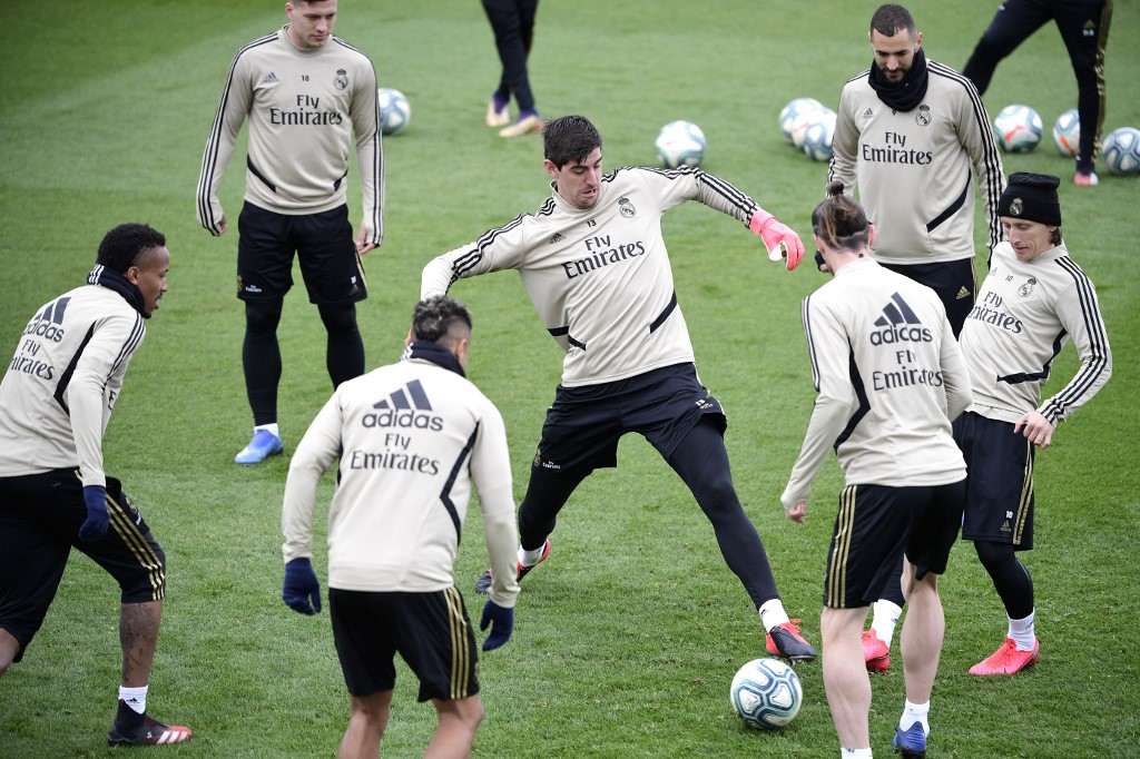 Real Madrid regreso a los entrenamientos