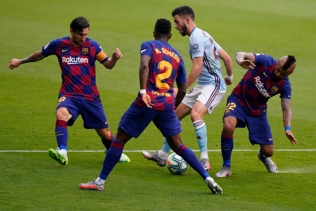 Celta de Vigo vs FC Barcelona por La Liga 2020