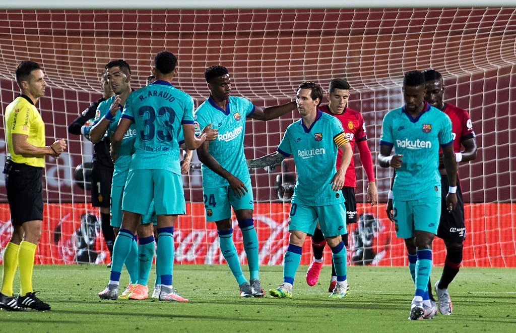 Barcelona golea al Mallorca