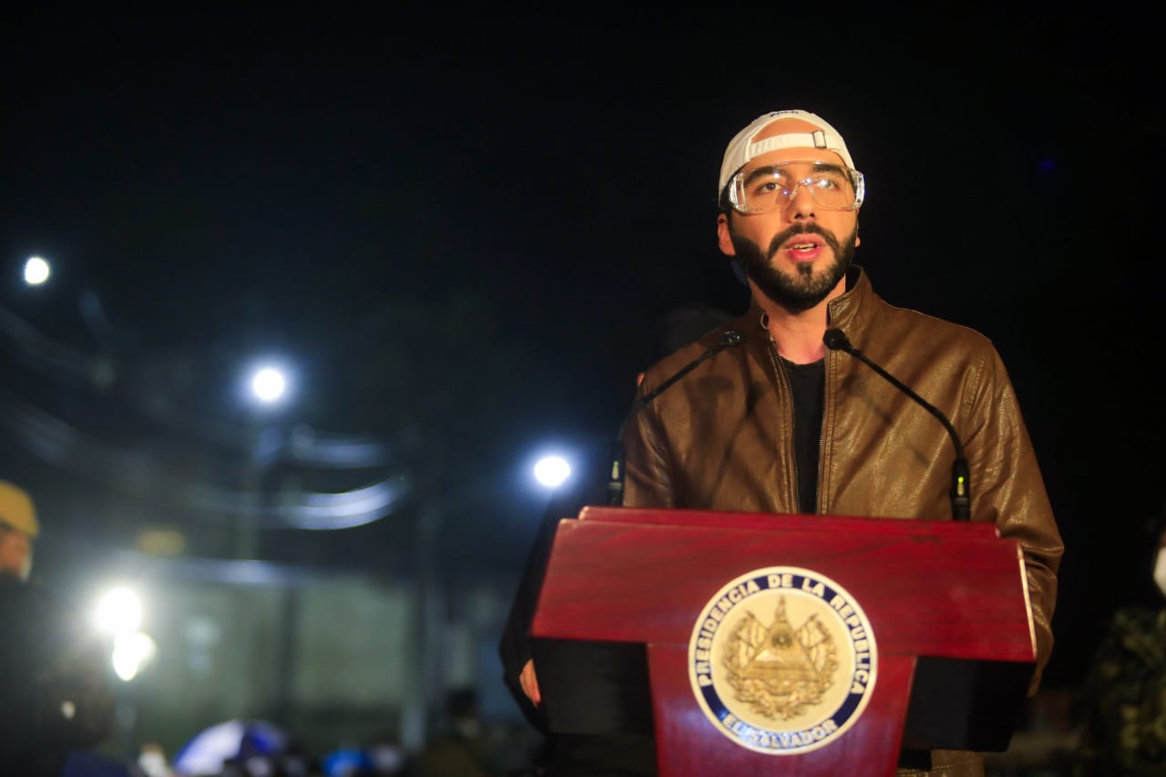 Presidente de El Salvador, Nayib Bukele