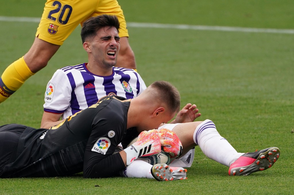 Ter Stegen figura en la victoria del Barcelona frente al Valladolid