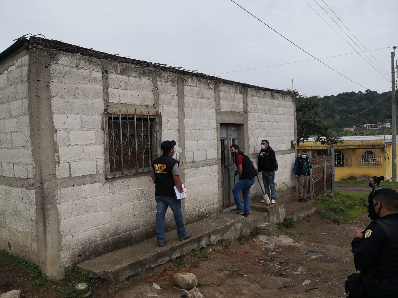 allanamientos en Jalapa por asesinato de esposos