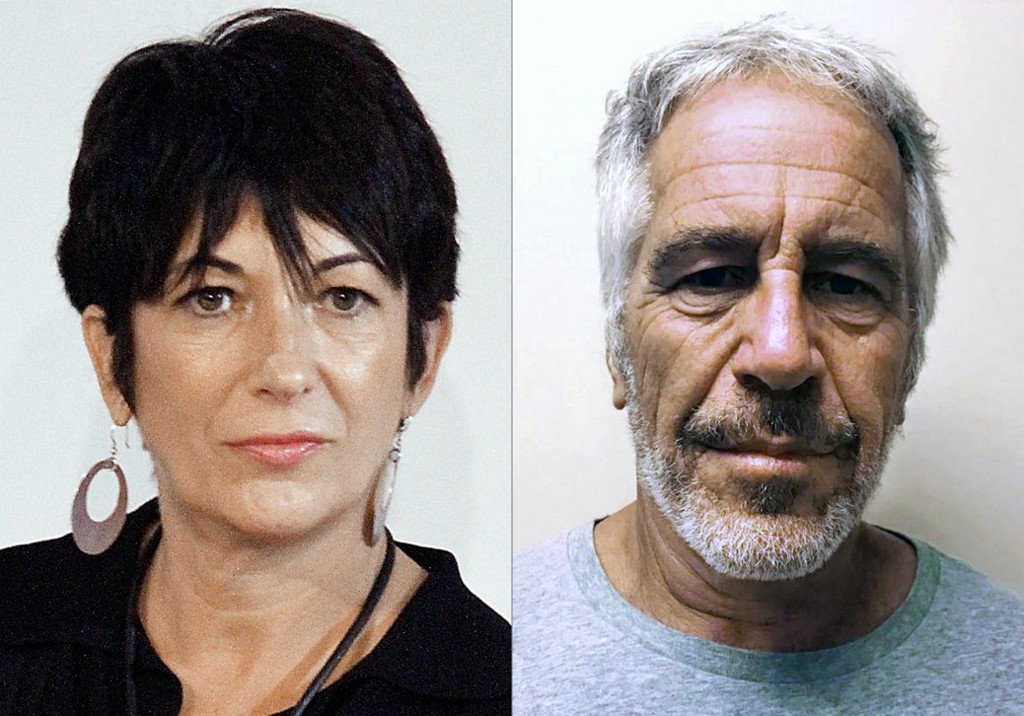 Ghislaine Maxwell y Jeffrey Epstein