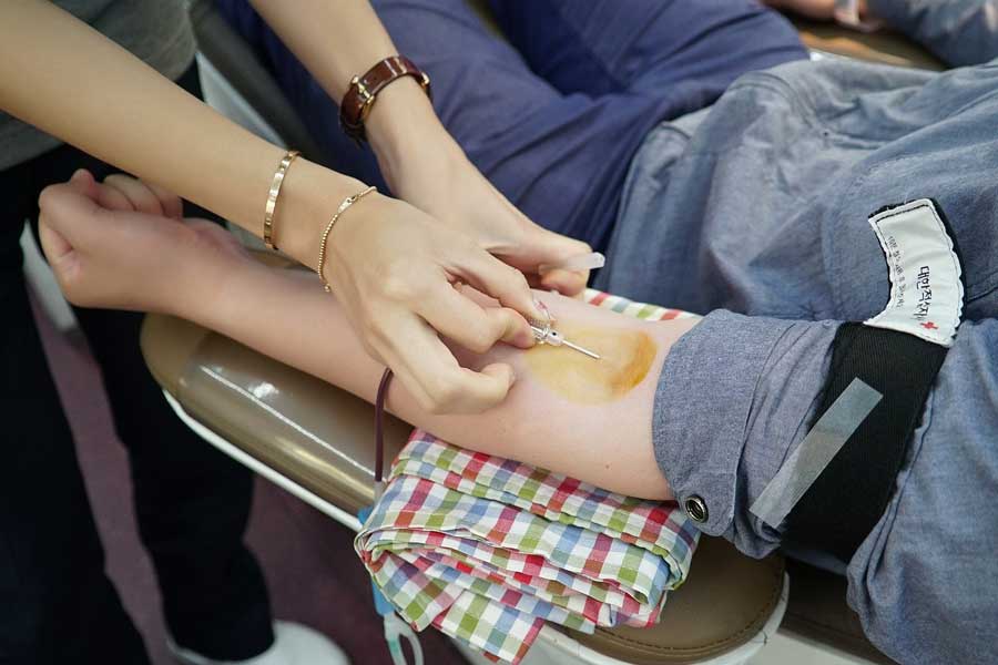 Donación de sangre