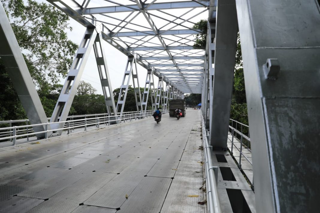 Gobierno habilita puente entre Quiché y Alta Verapaz