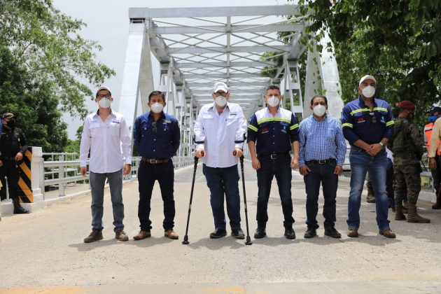 Gobierno habilita puente entre Quiché y Alta Verapaz