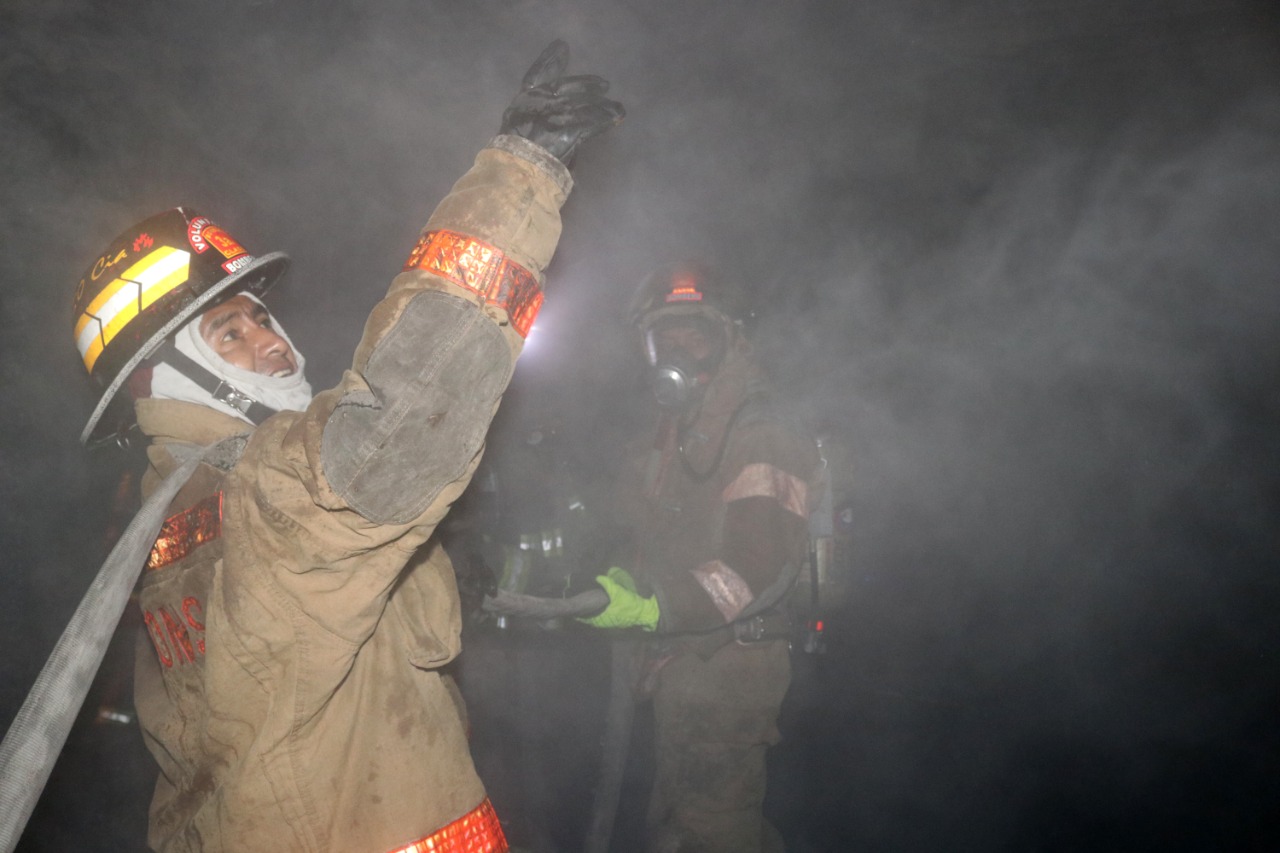 incendio en vivienda de zona 6