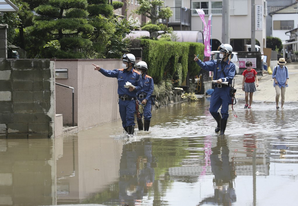 Inundaciones en Japón