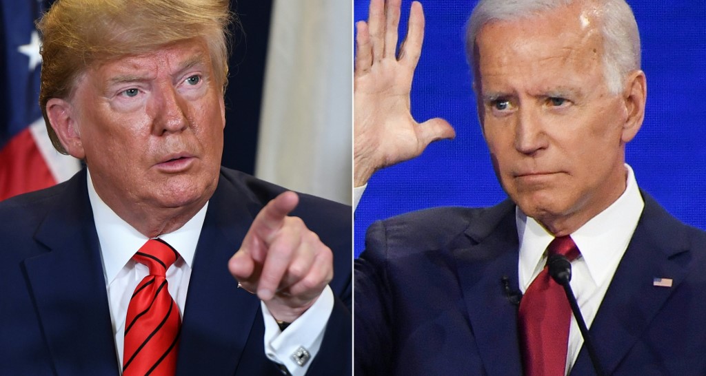 Donald Trump y Joe Biden