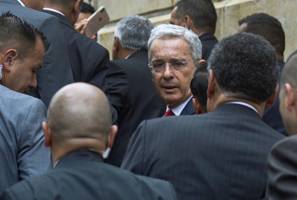 Álvaro Uribe, expresidente colombiano