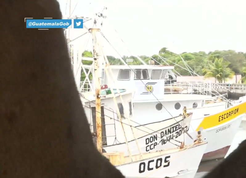 barco Escorpión en Escuintla