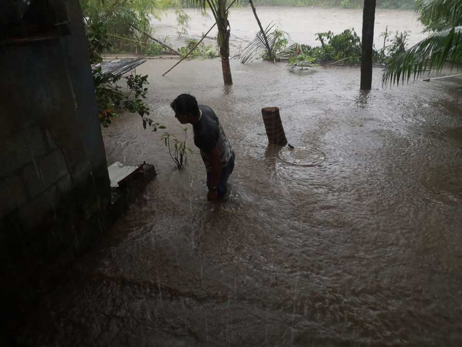 Desbordamiento del río Chegüez