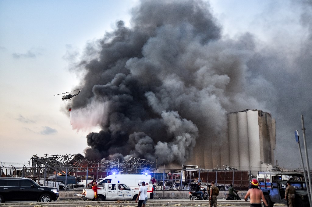 Explosión en Beirut