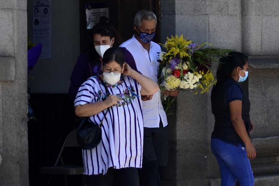 Funeral del francés Benoit Maria