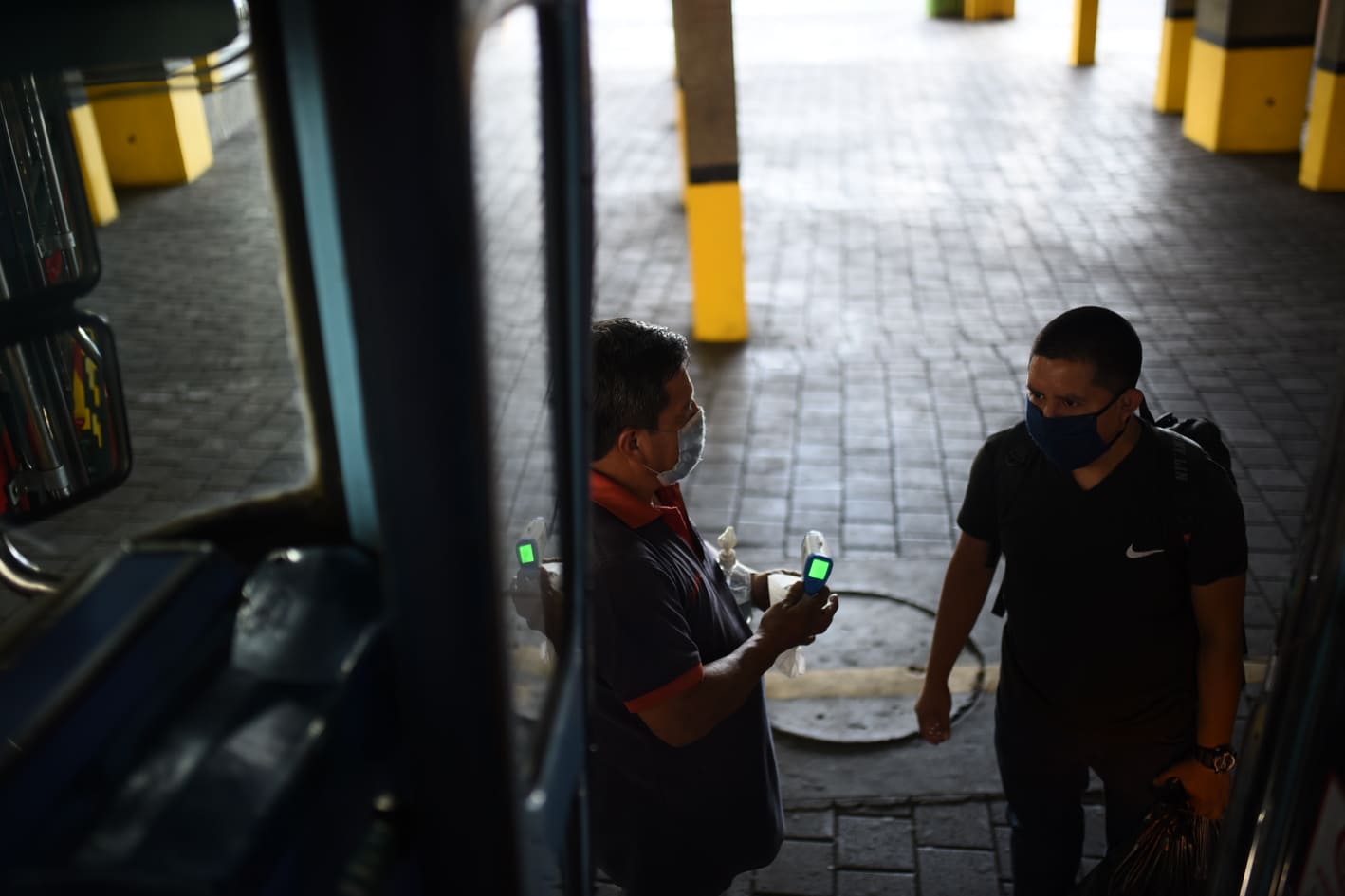 pruebas de transporte en Villa Nueva