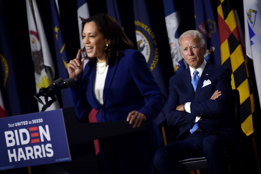 Kamala Harris y Joe Biden