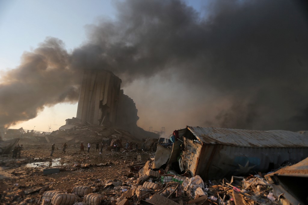 Explosión en Beirut