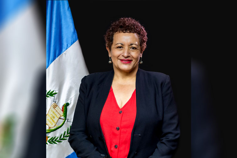 ministra de Salud, Amelia Flores