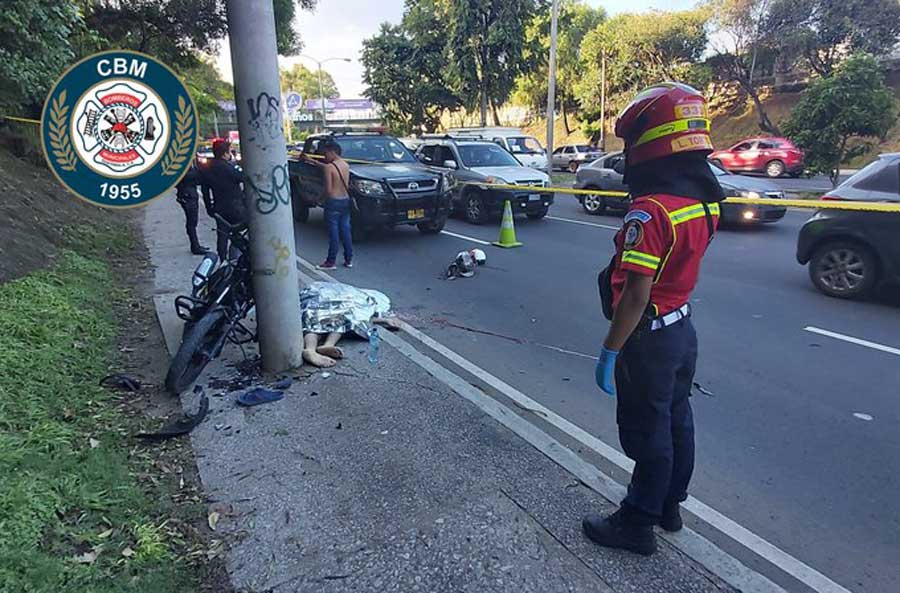 Accidente en el bulevar Liberación