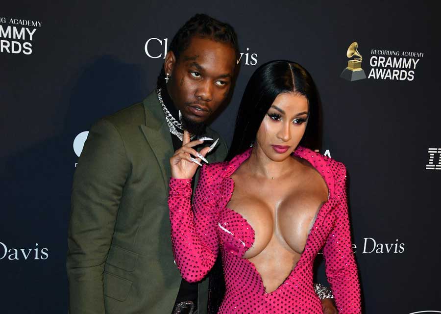 Cardi B y su esposo Offset