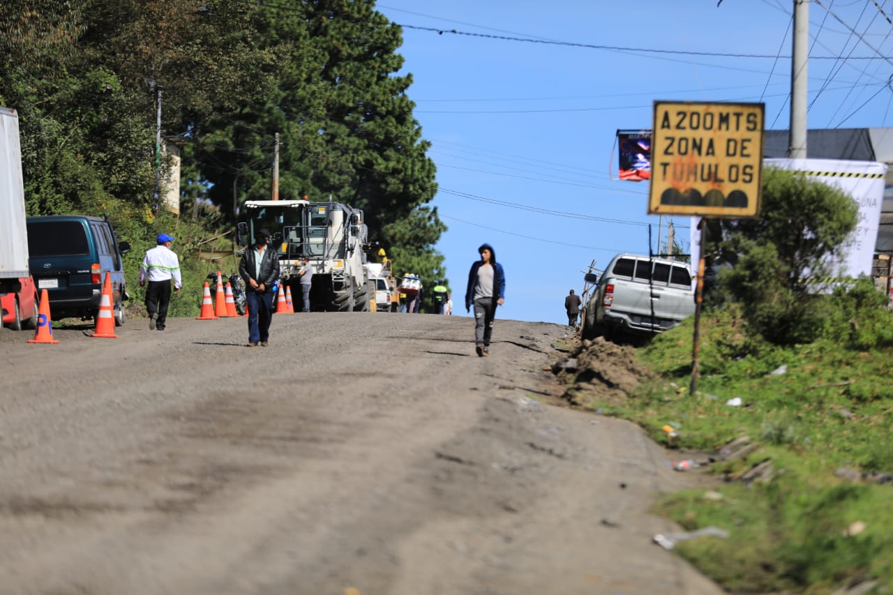 carretera en Totonicapán