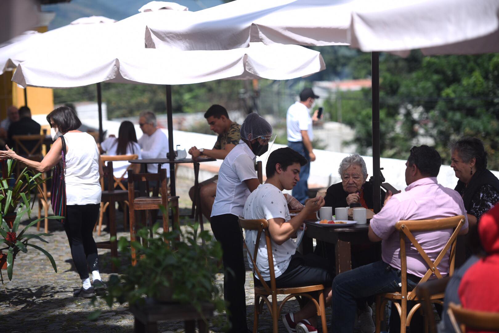 corredor gastronómico en San Juan Del Obispo, Antigua Guatemala