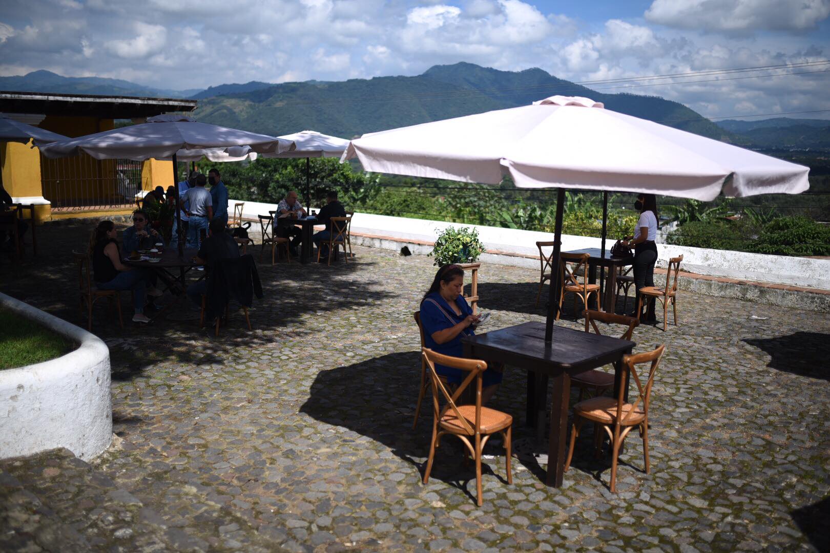 corredor gastronómico en San Juan Del Obispo, Antigua Guatemala