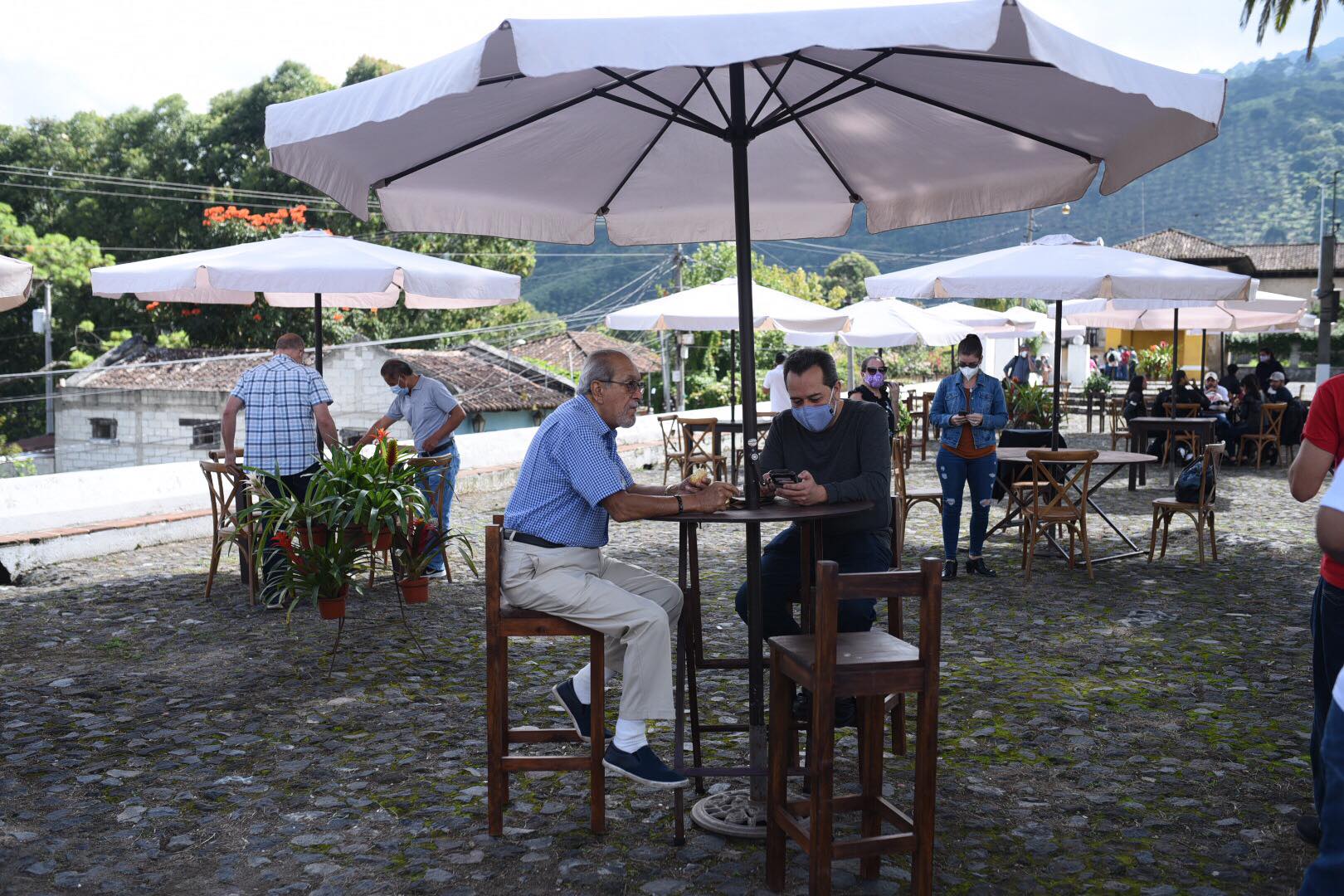 corredor gastronómico en San Juan Del Obispo, Antigua Guatemala