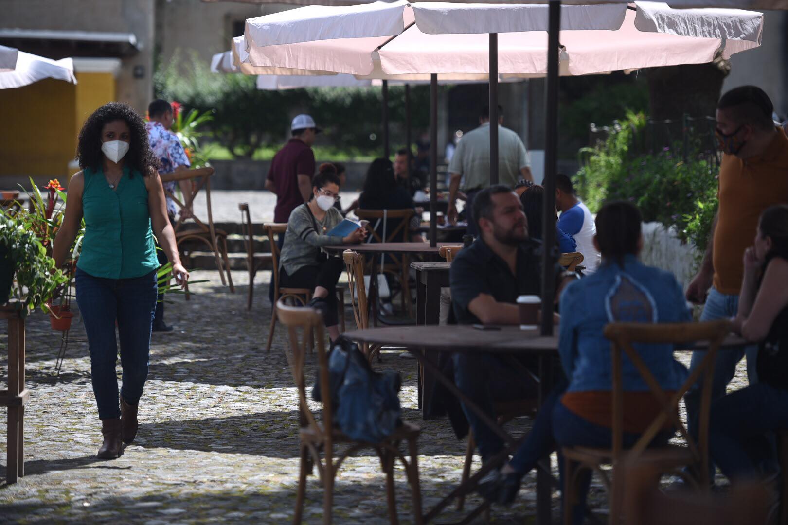 corredor gastronómico en San Juan Del Obispo, Antigua Guatemala