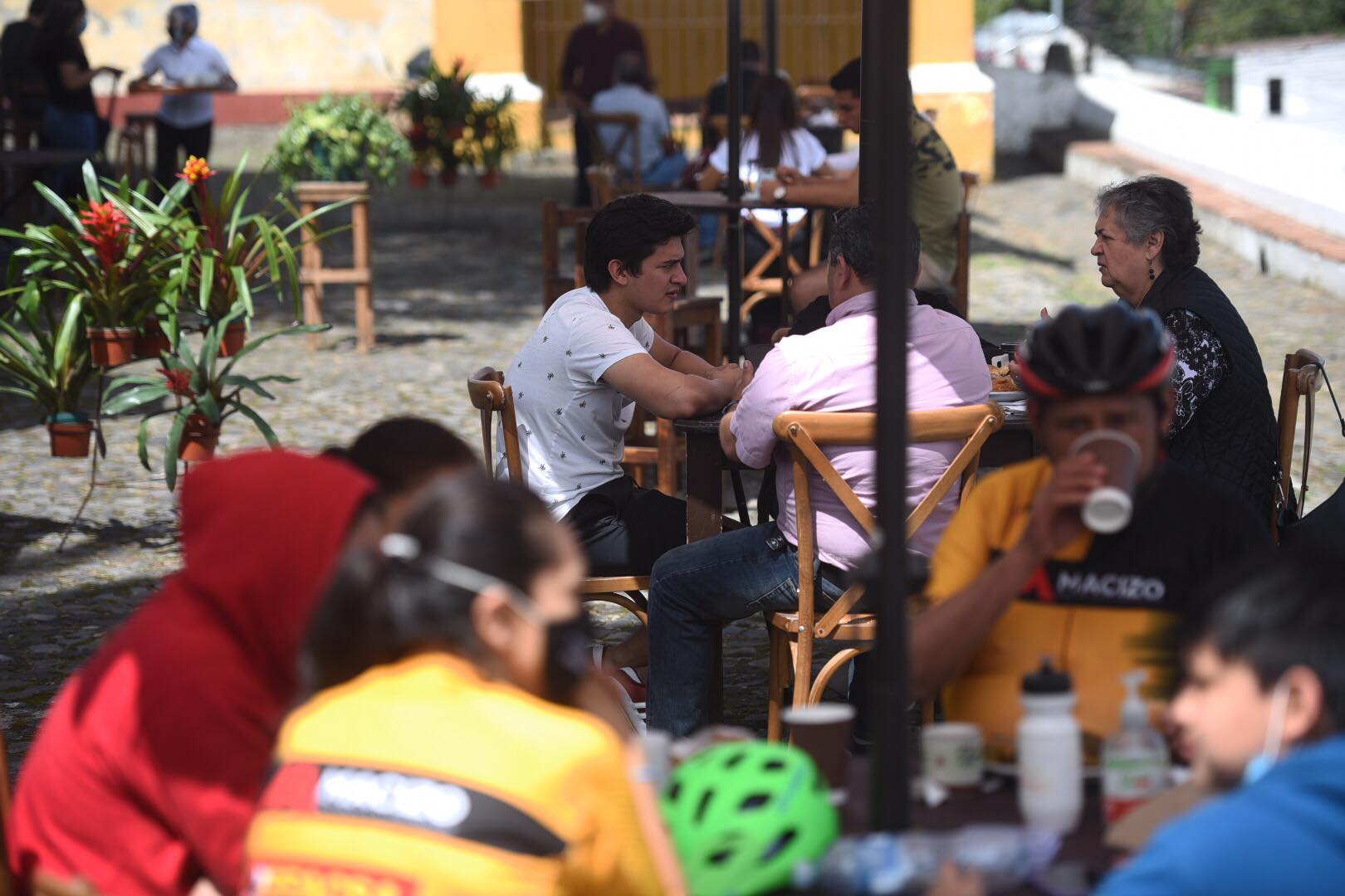 corredor gastronómico en San Juan Del Obispo, Antigua Guatemala