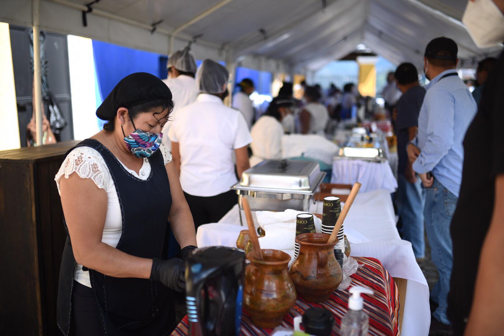 corredor gastronómico en San Juan Del Obispo, Antigua Guatemala