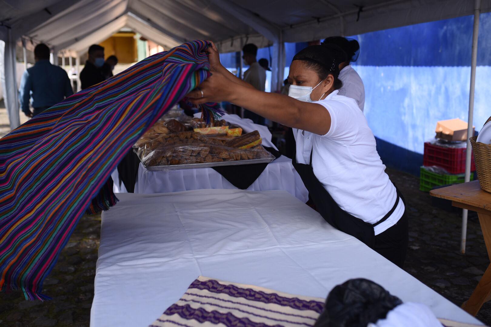 corredor gastronómico en San Juan Del Obispo, Antigua Guatemala