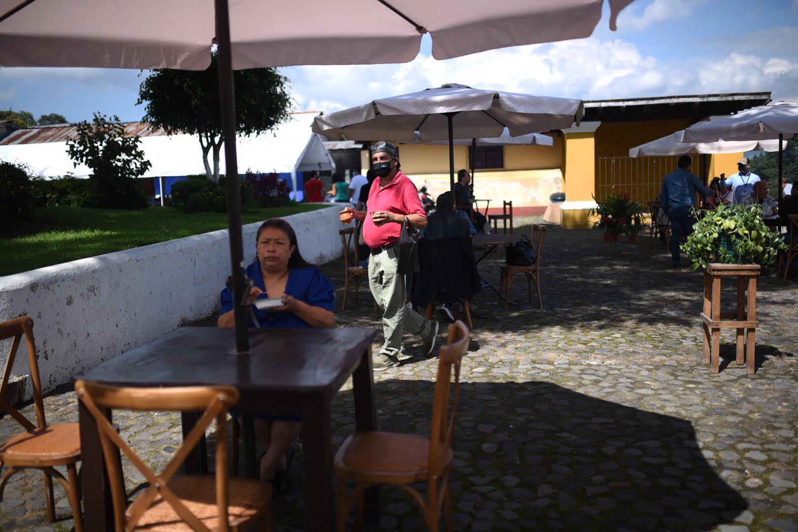 corredor gastronómico en San Juan Del Obispo, Antigua Guatemala