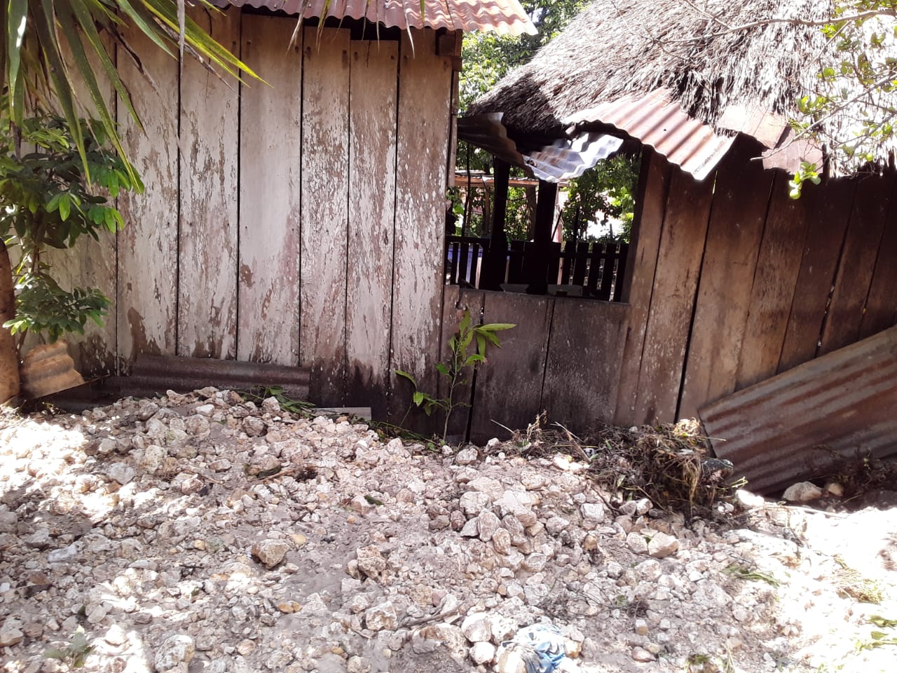 daños por lluvias en Petén