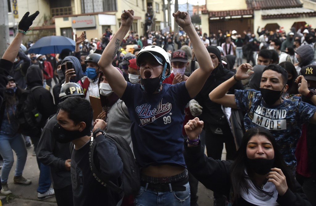 Protestas en Colombia