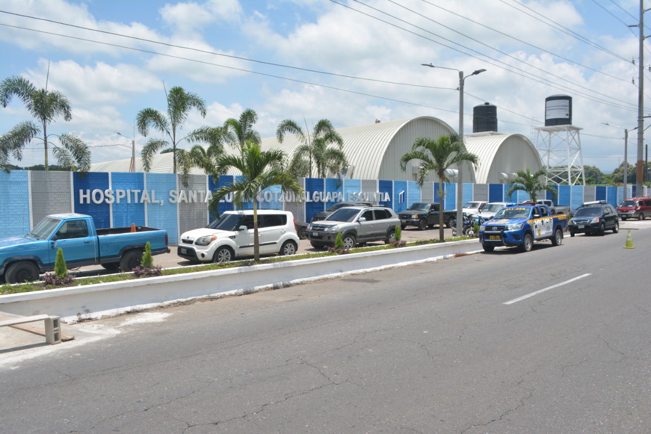 hospital temporal de Santa Lucía Cotzumalguapa, Escuintla