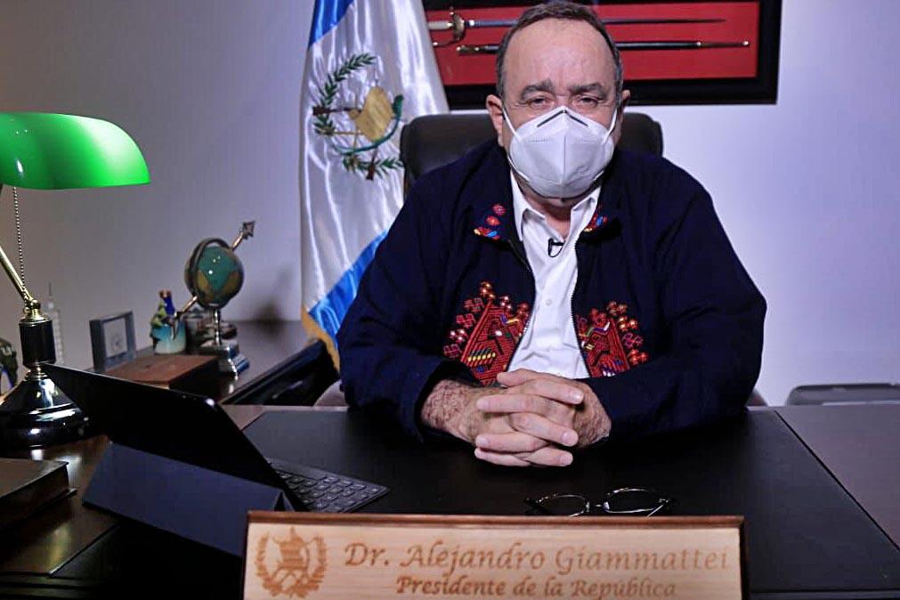 presidente Alejandro Giammattei