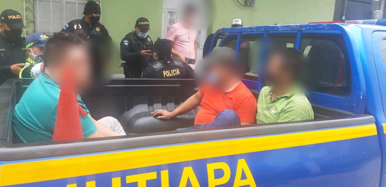 capturan a saqueadores de comercios en Jutiapa