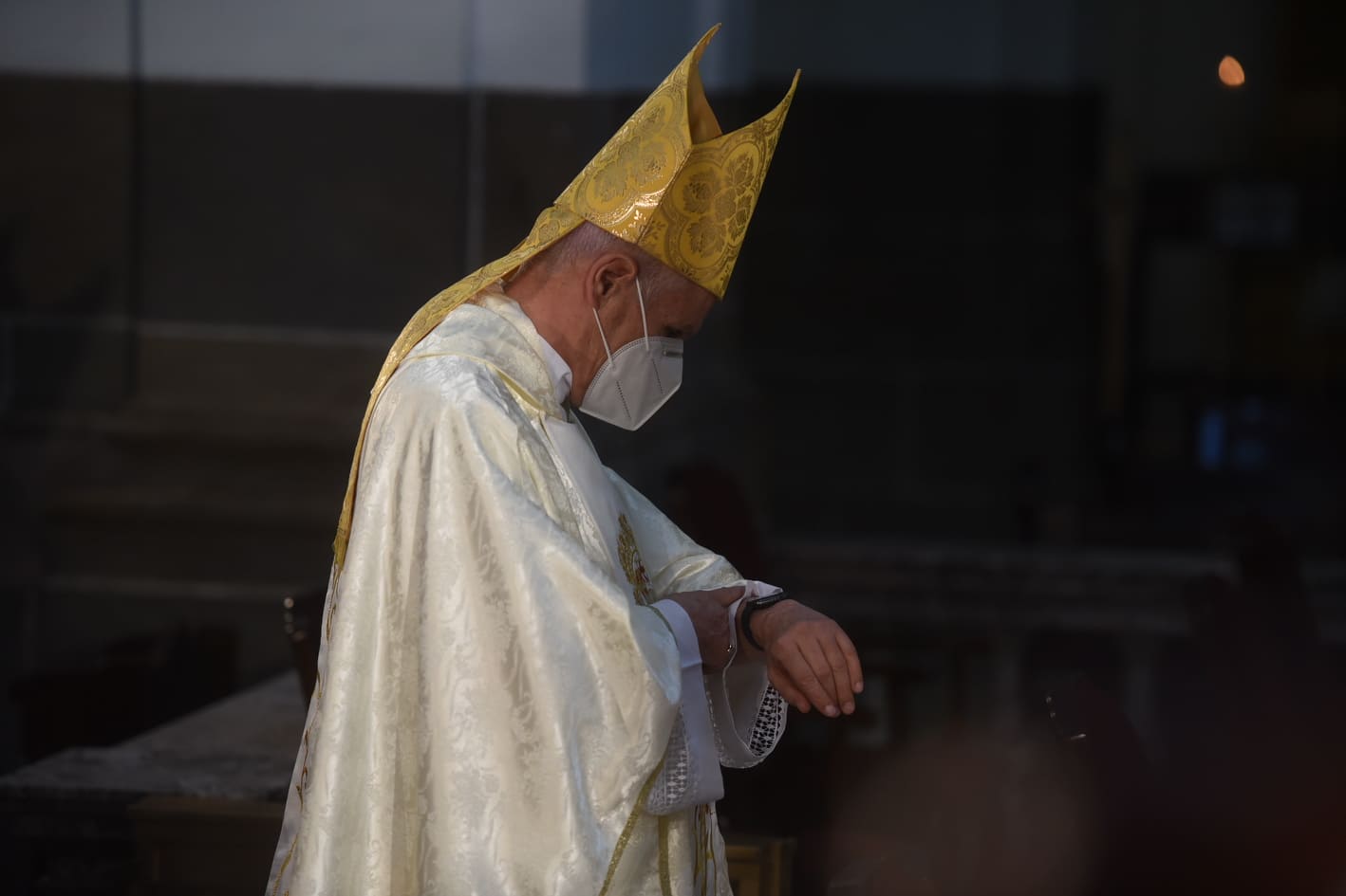 toma de posesión de monseñor Gonzalo de Villa